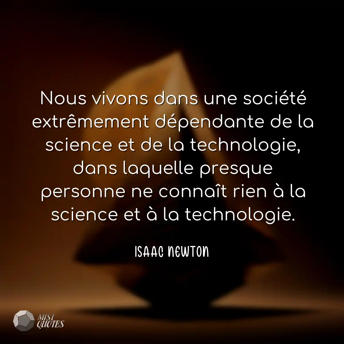 Nous vivons dans une société extrêmement dépendant