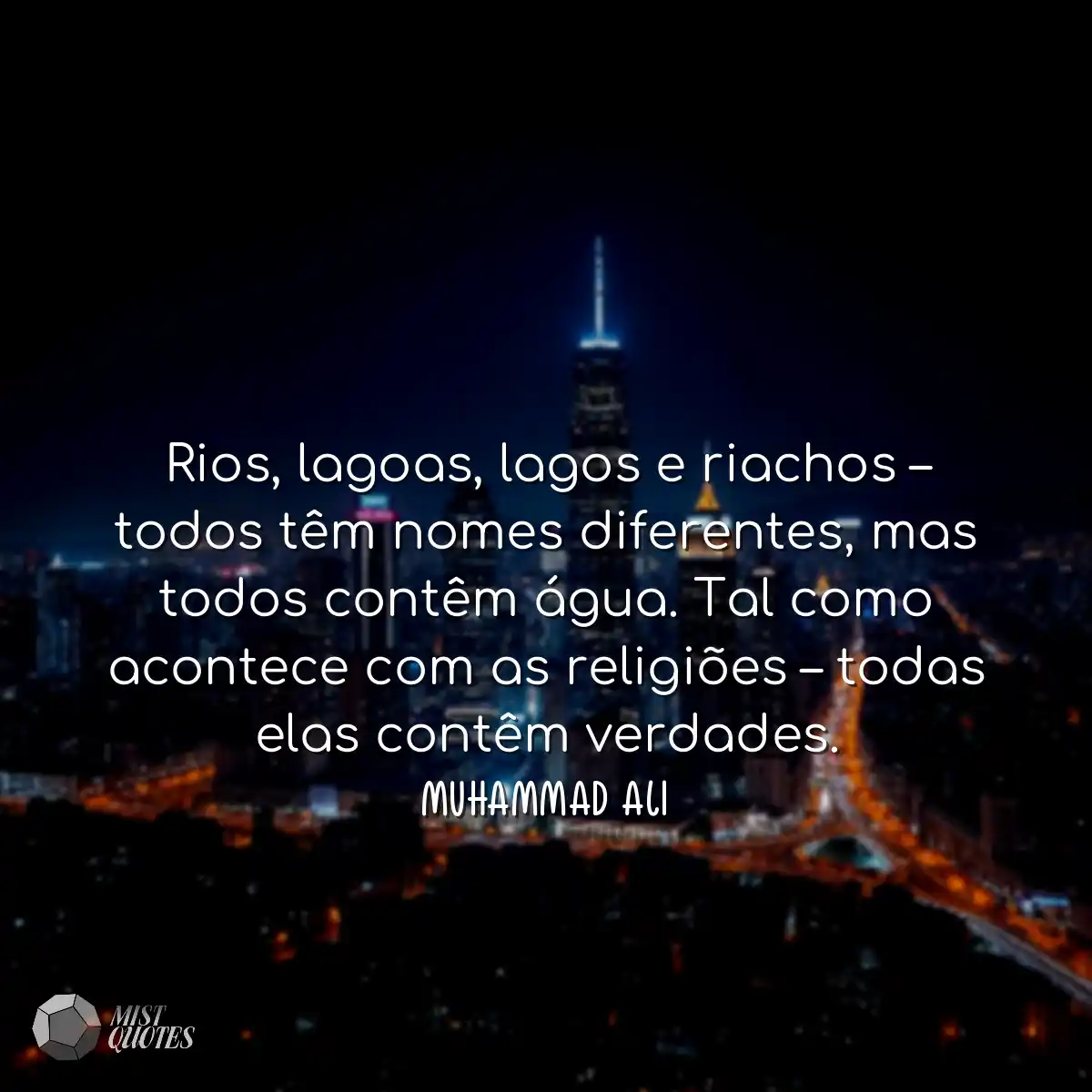 Rios, lagoas, lagos e riachos – todos 