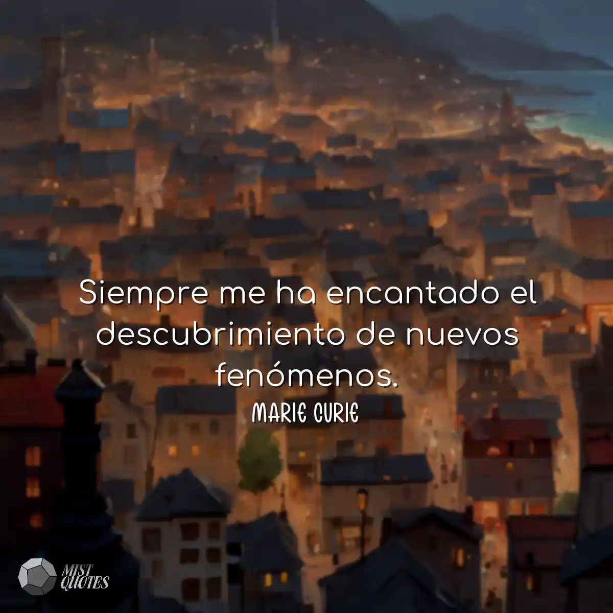 Siempre me ha encantado el descubrimient
