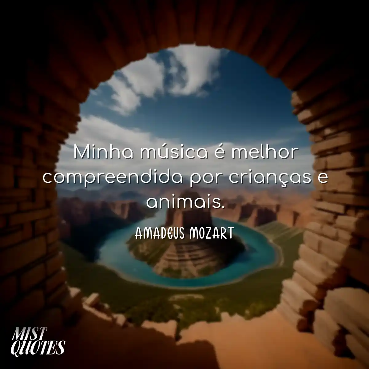 Minha música é melhor compreendida por crianças e 
