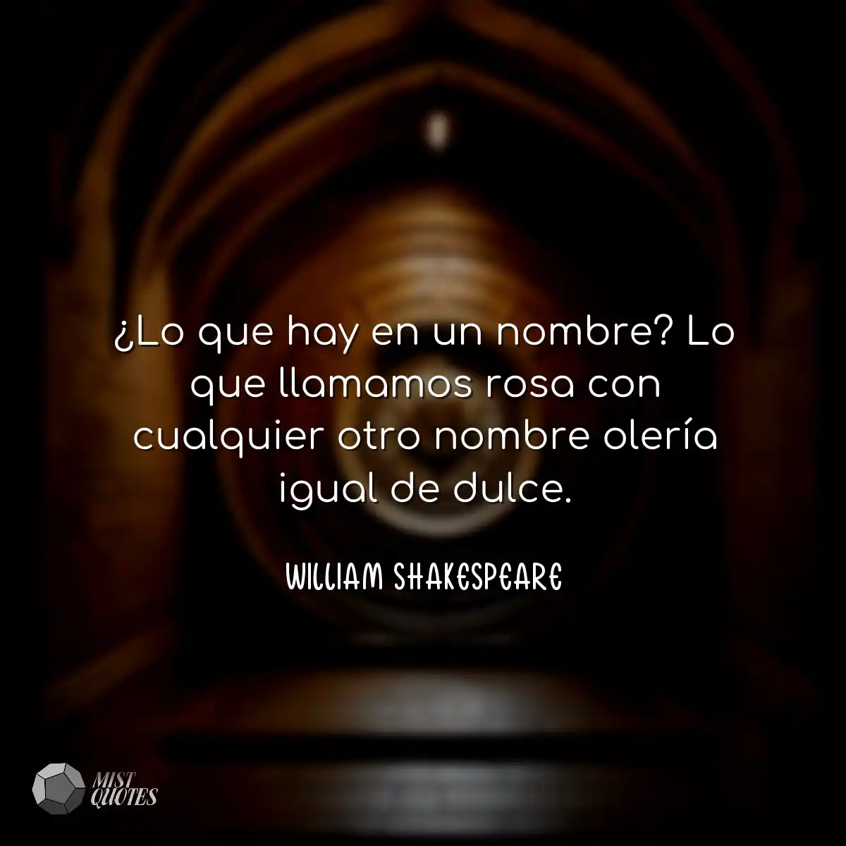 ¿Lo que hay en un nombre? Lo que llamamos rosa con