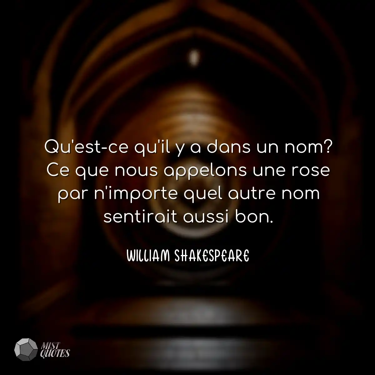 Qu'est-ce qu'il y a dans un nom? Ce que nous appel
