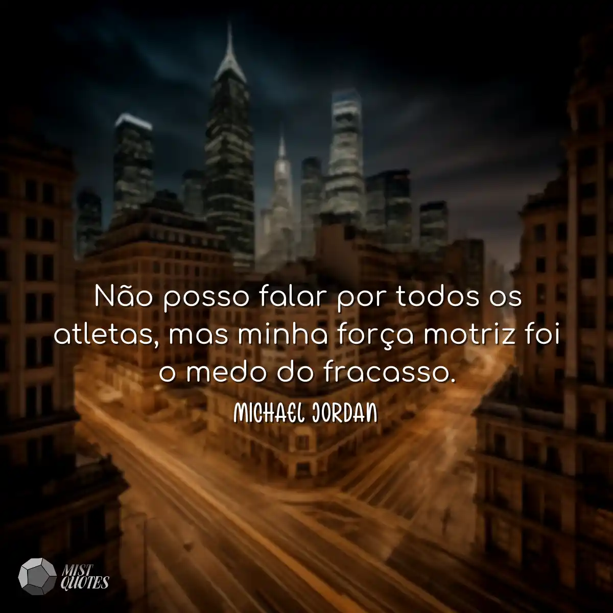Não posso falar por todos os atletas, mas minha fo