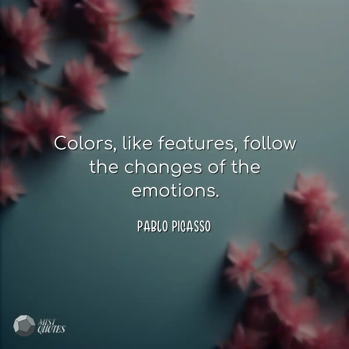 Colors, like features, follow the change