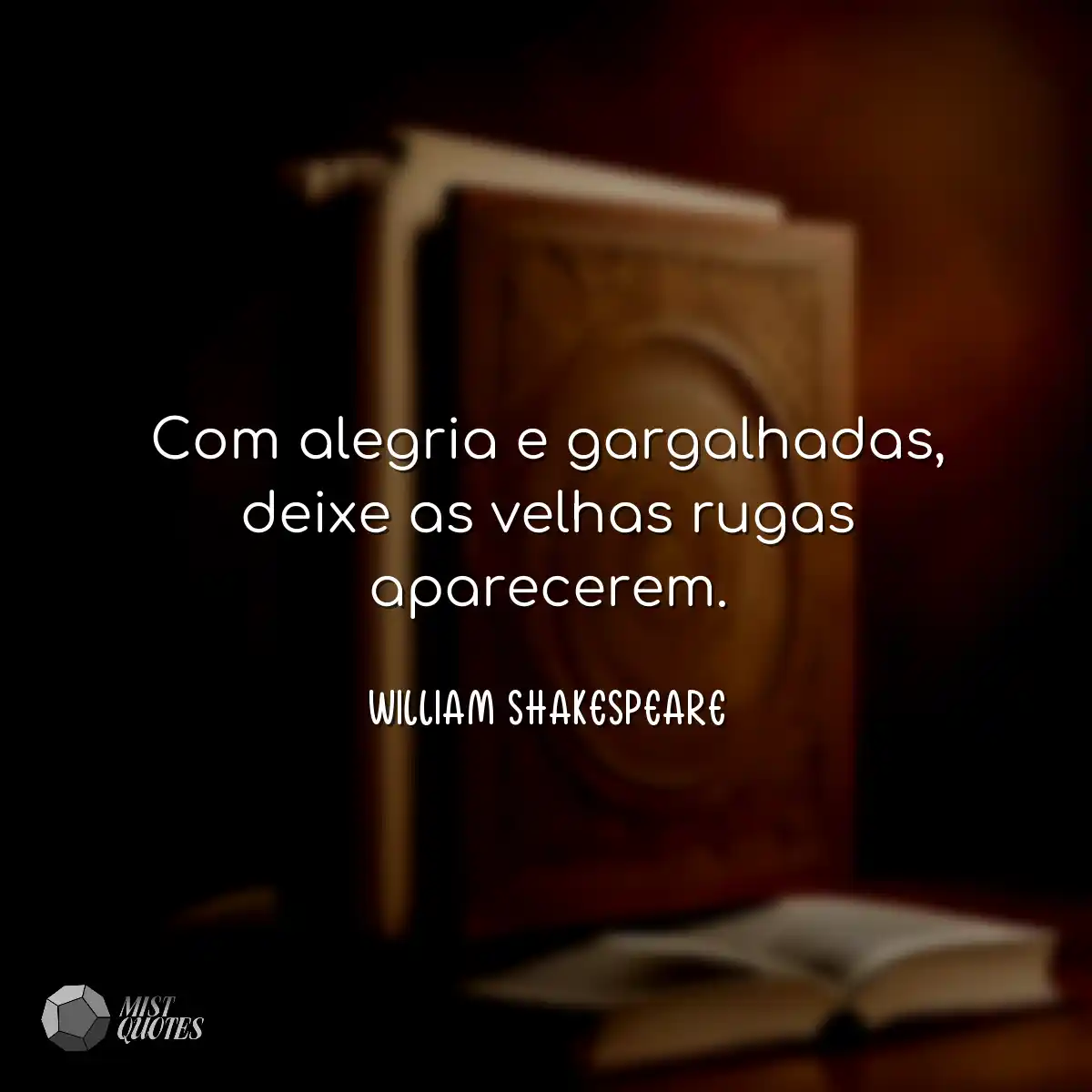 Com alegria e gargalhadas, deixe as velh