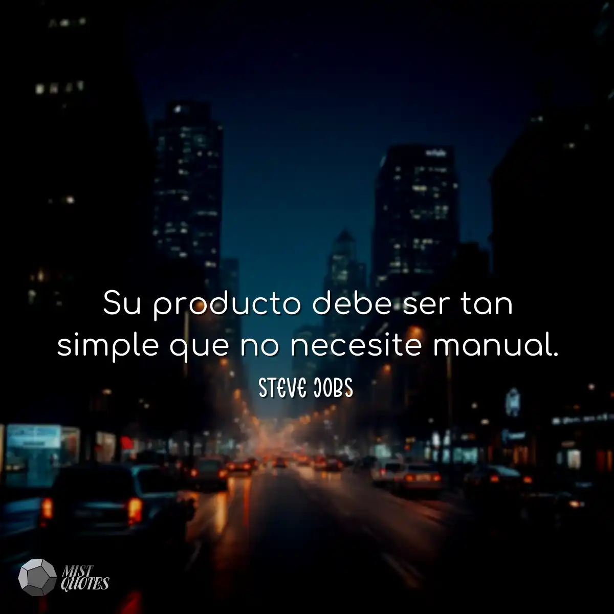 Su producto debe ser tan simple que no n