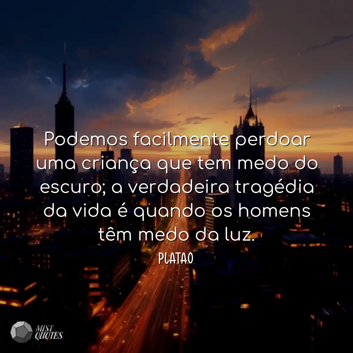 Podemos facilmente perdoar uma criança que tem med