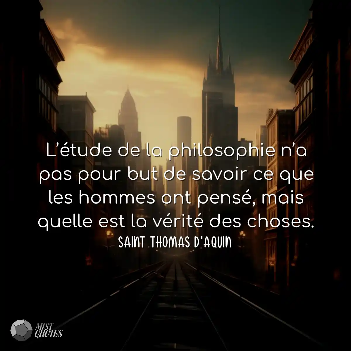 L’étude de la philosophie n’a pas p