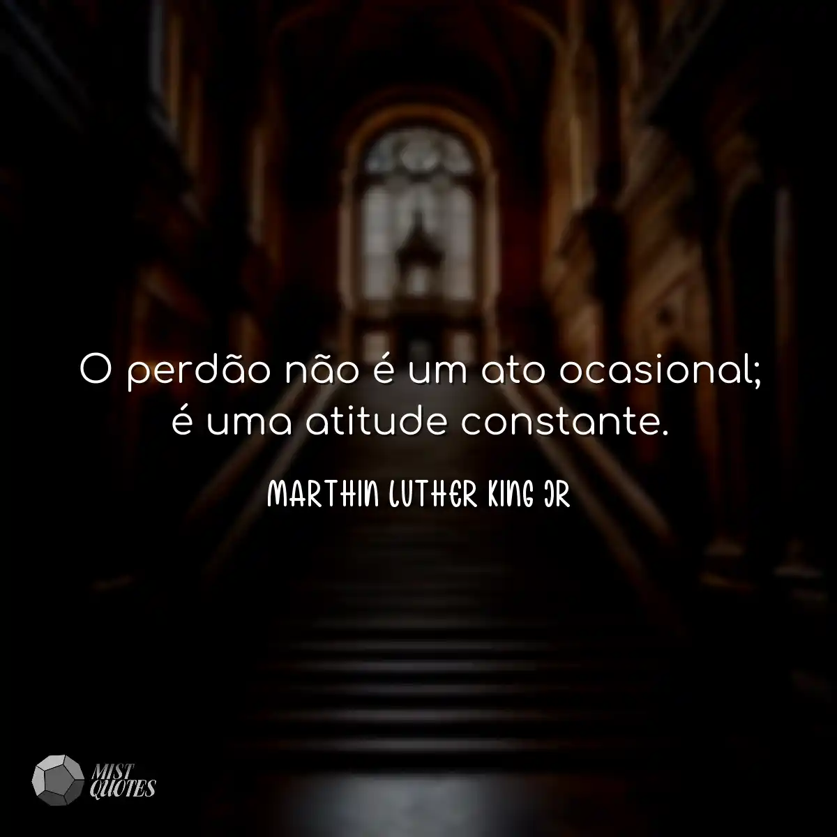 O perdão não é um ato ocasional; é u