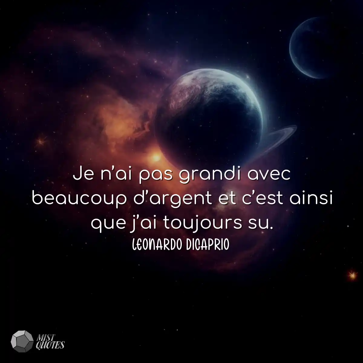 Je n’ai pas grandi avec beaucoup d’a
