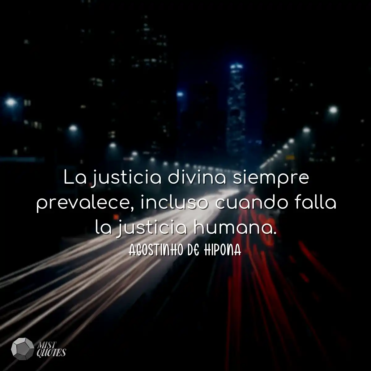 La justicia divina siempre prevalece, in