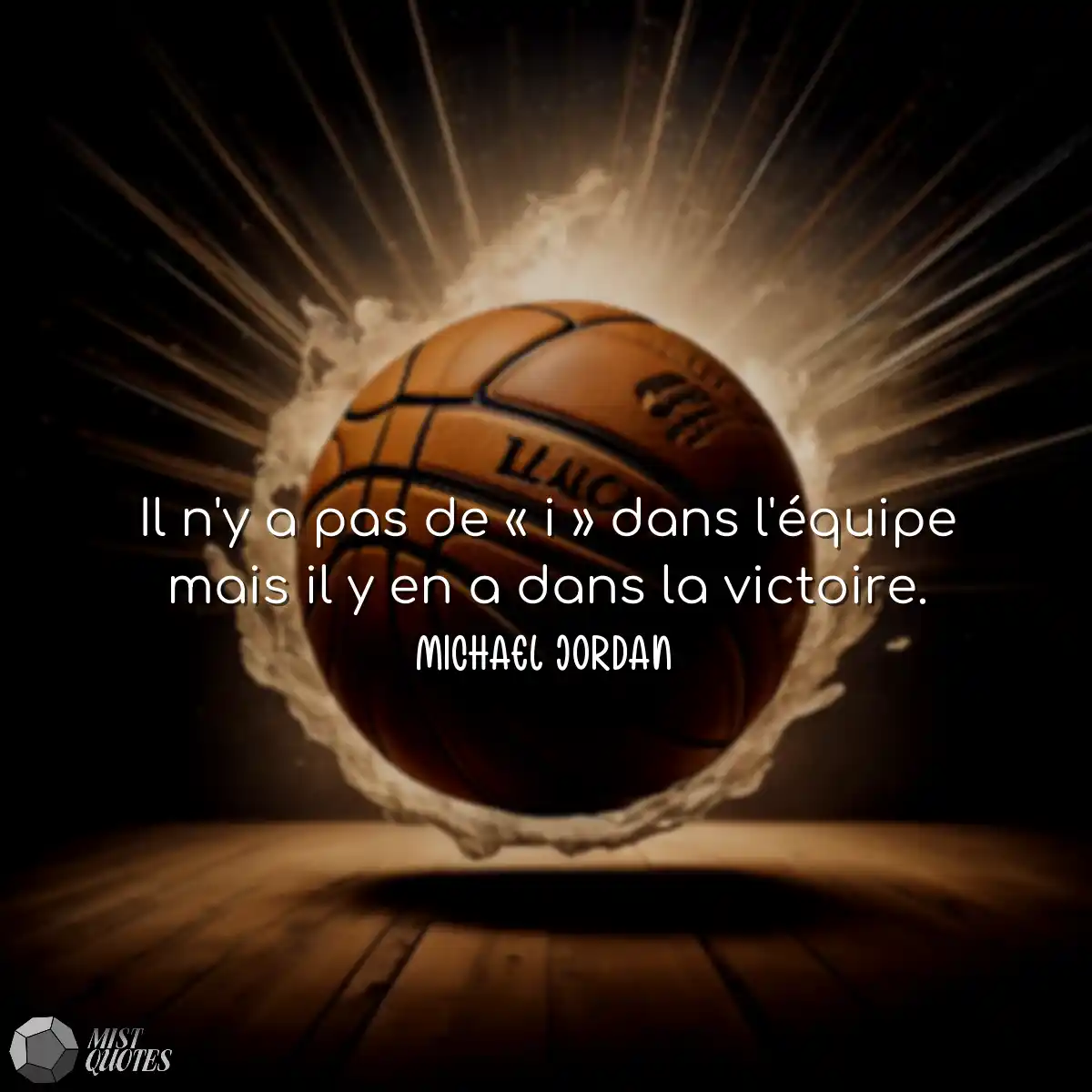 Il n'y a pas de « i » dans l'équipe m