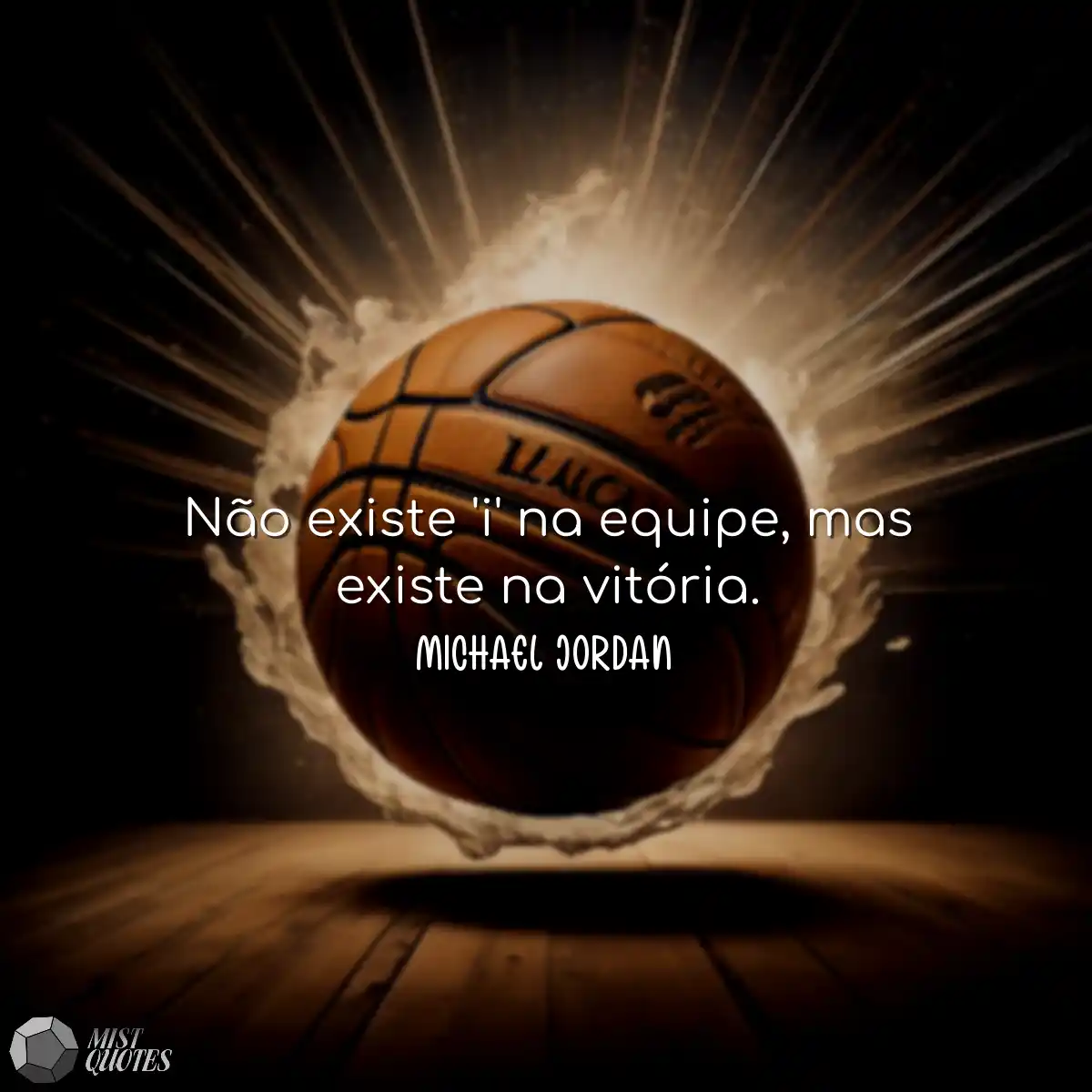 Não existe 'i' na equipe, mas existe na vitória.