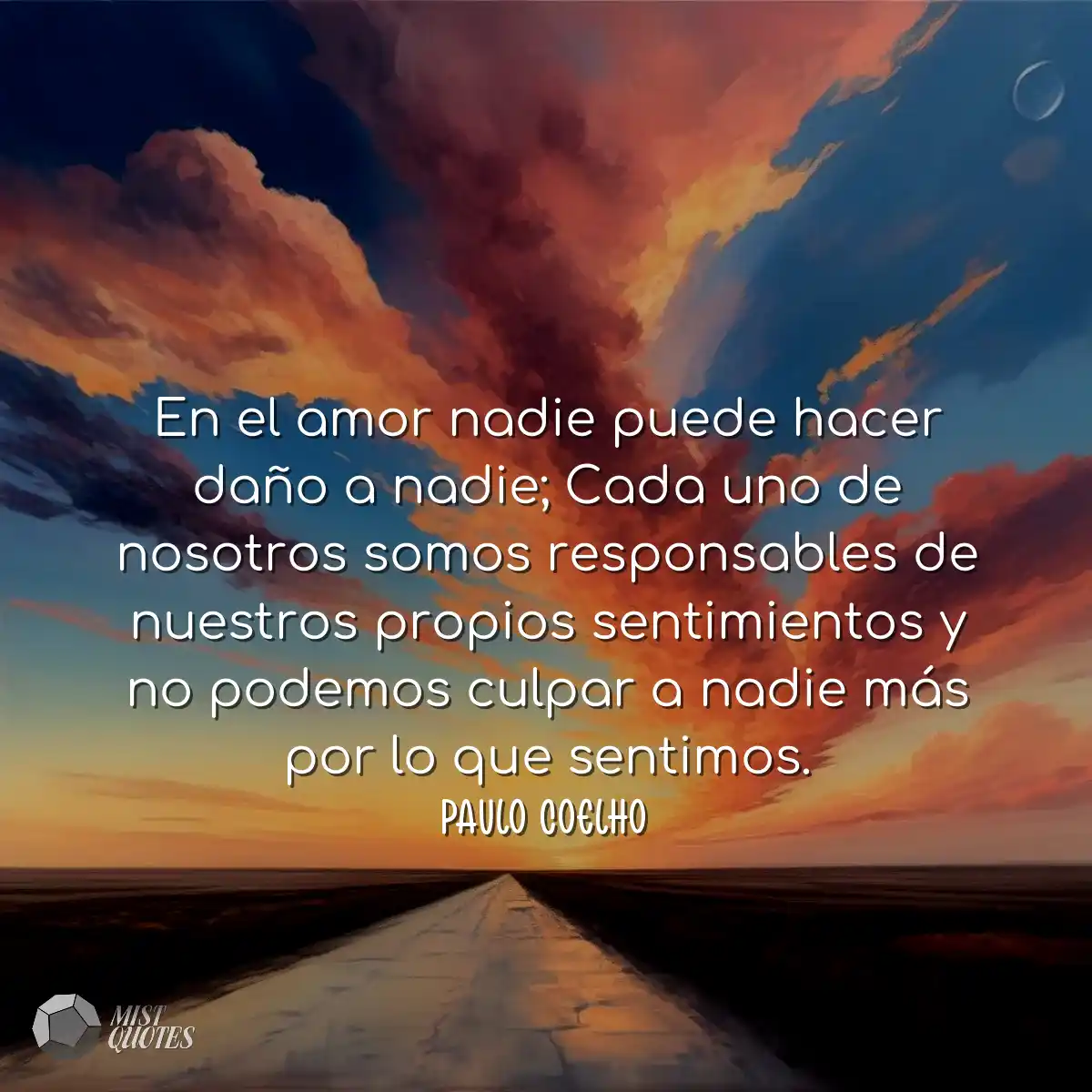 En el amor nadie puede hacer daño a nad