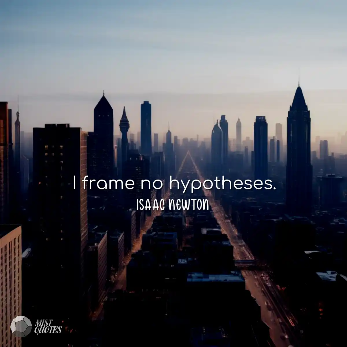 I frame no hypotheses.