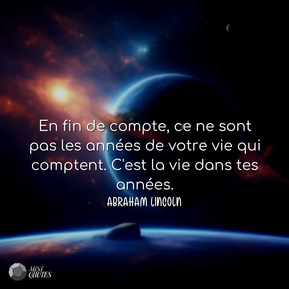 En fin de compte, ce ne sont pas les années de vot