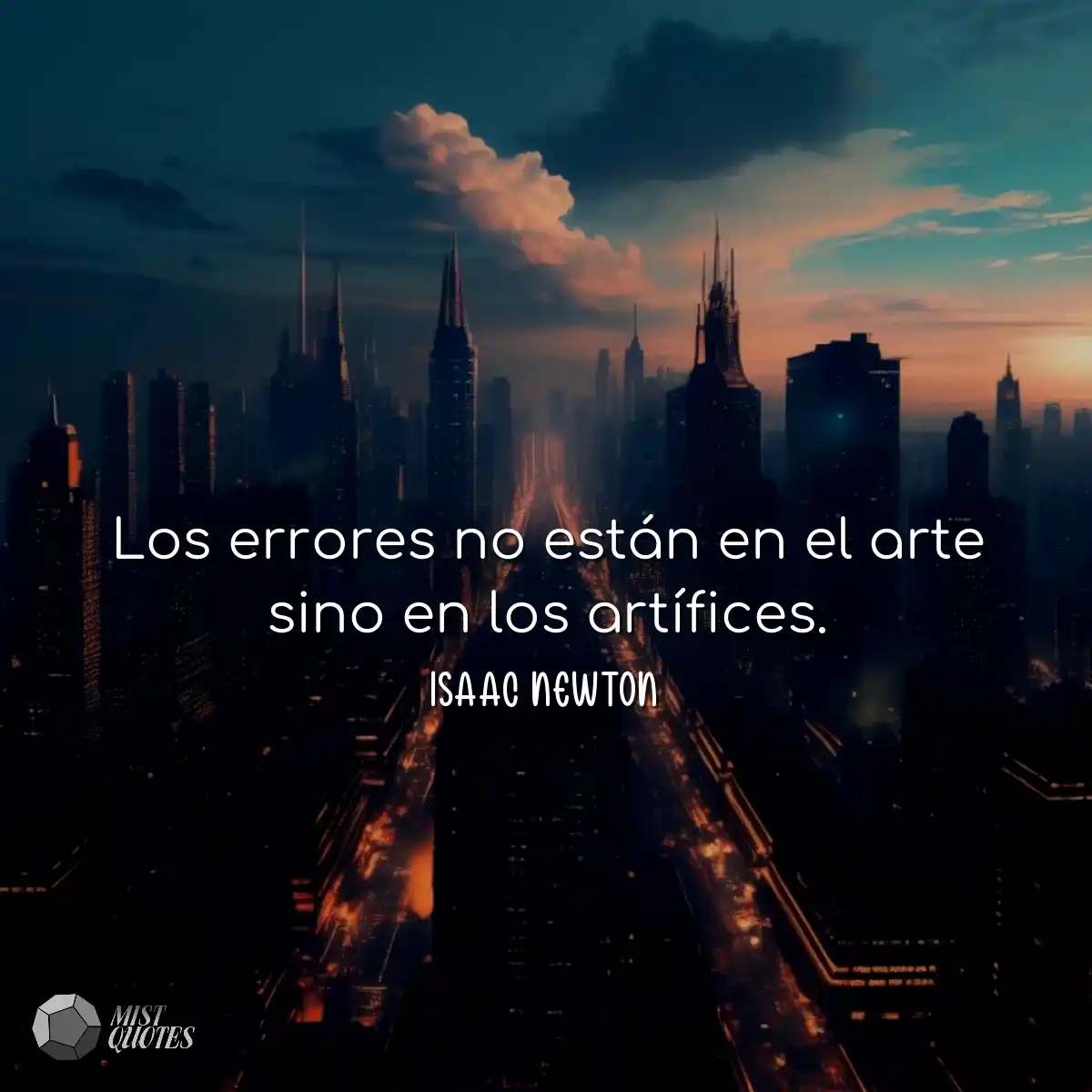 Los errores no están en el arte sino en