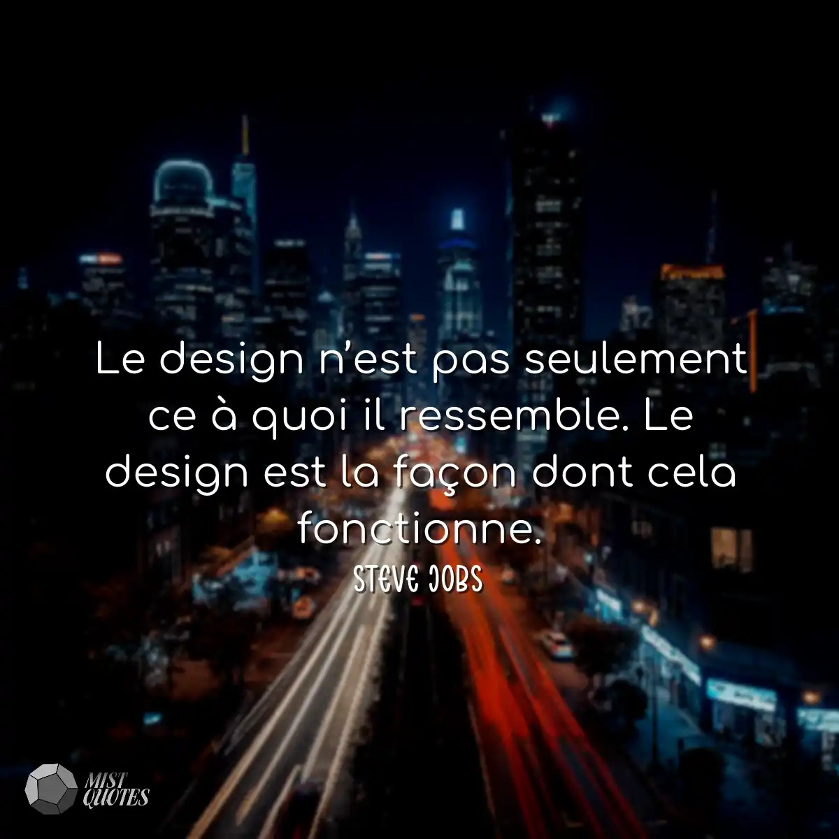 Le design n’est pas seulement ce à quoi il ressemb