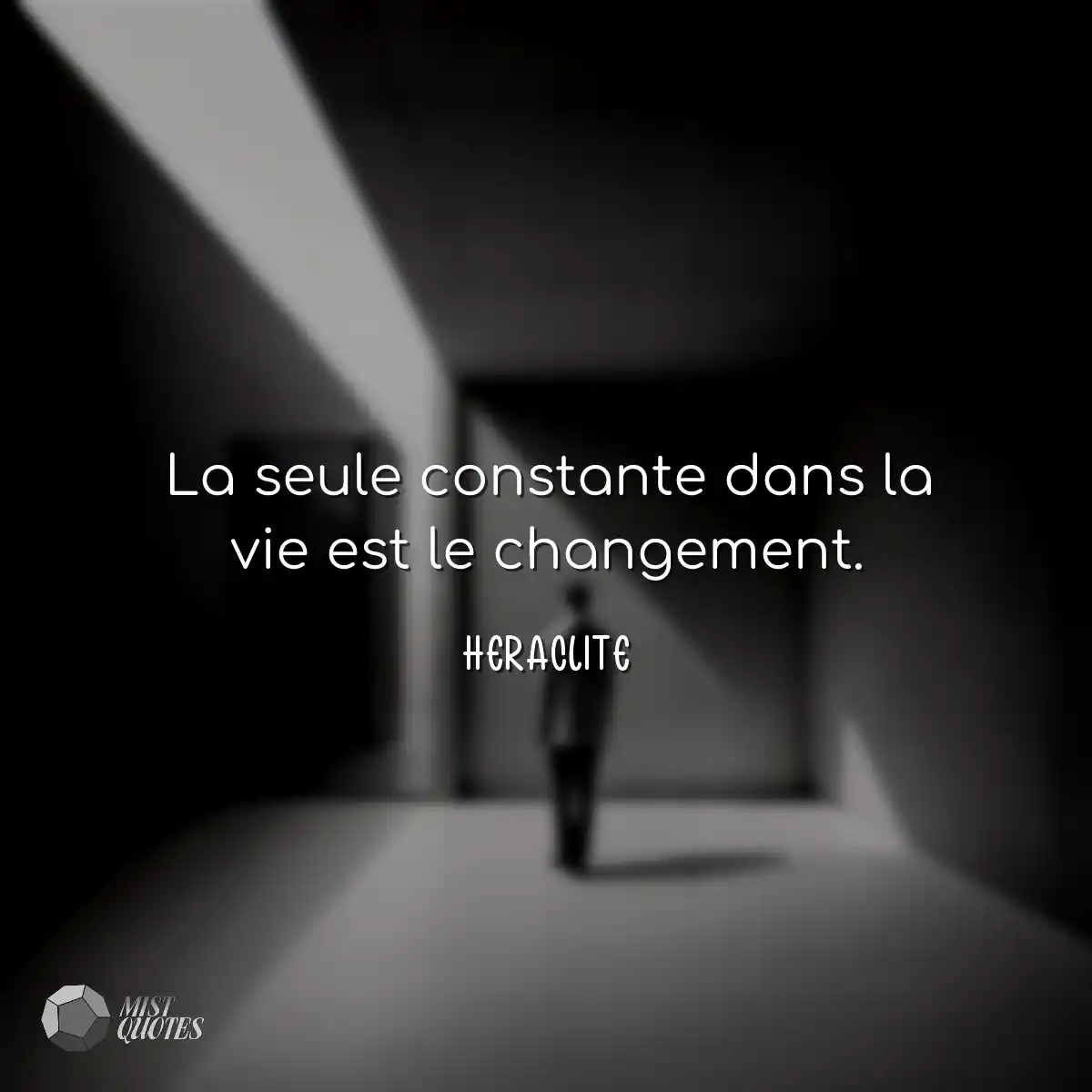 La seule constante dans la vie est le ch