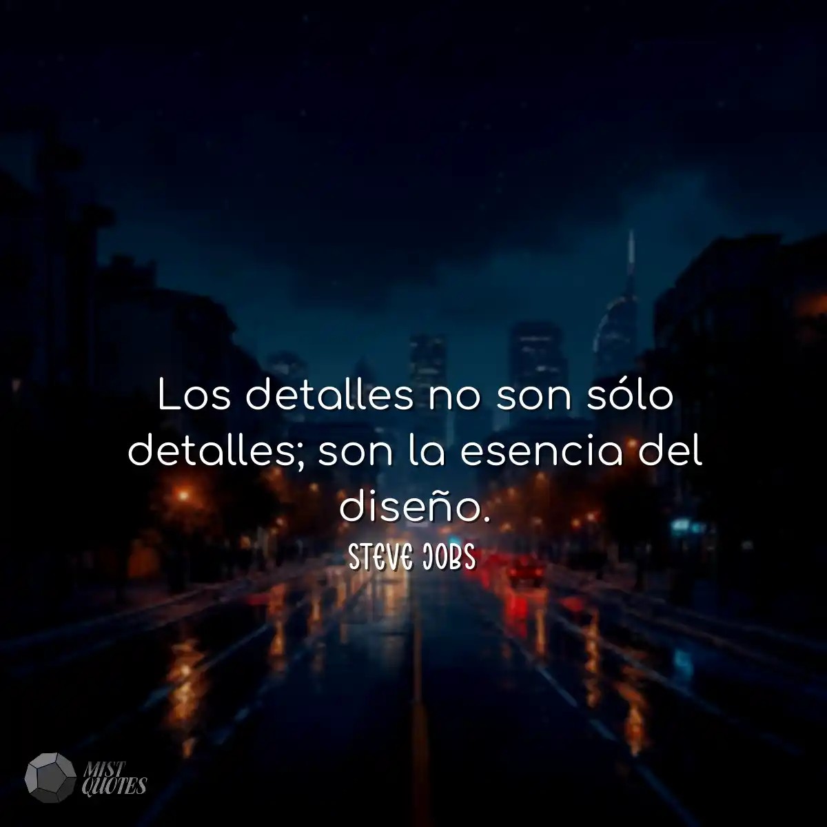 Los detalles no son sólo detalles; son 