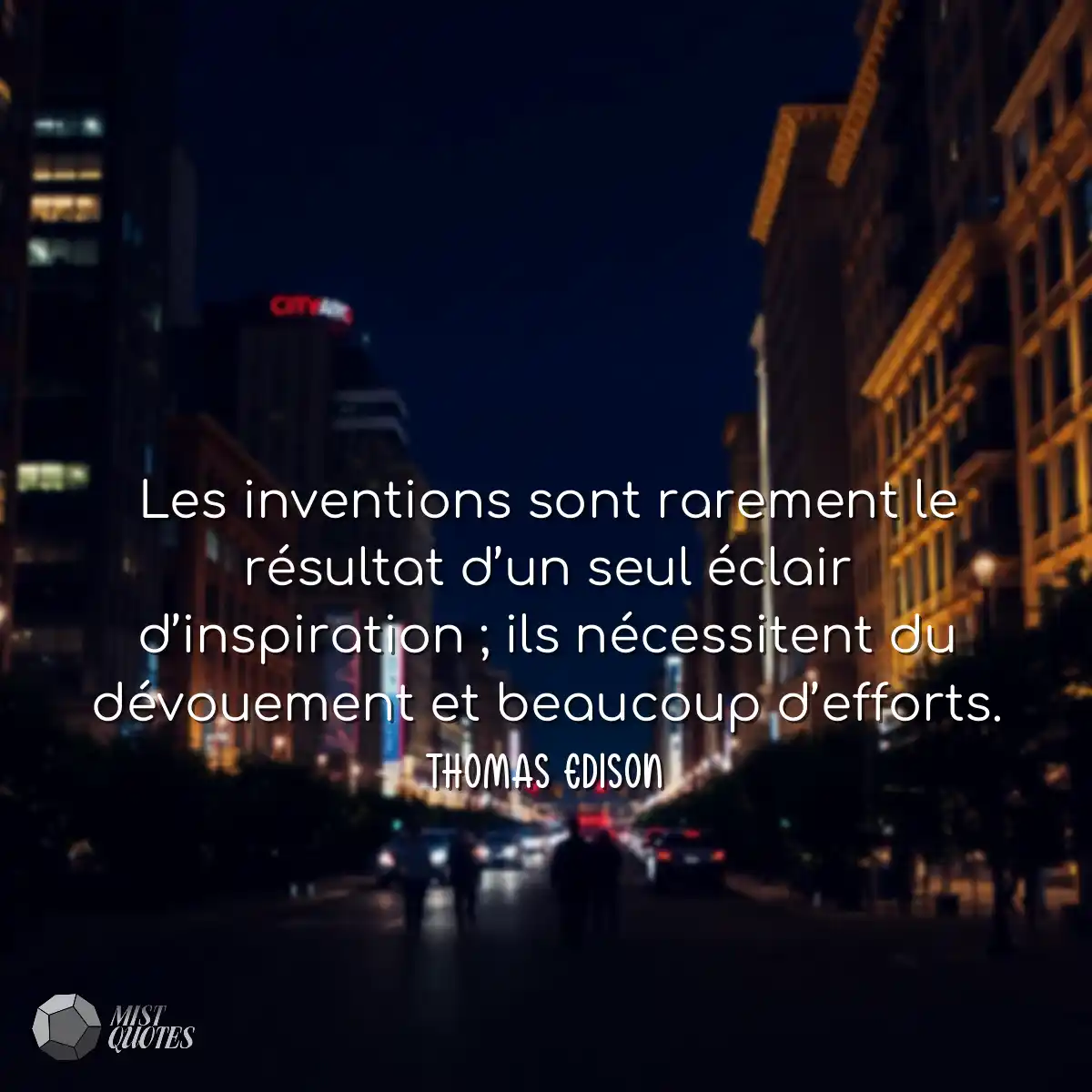 Les inventions sont rarement le résulta