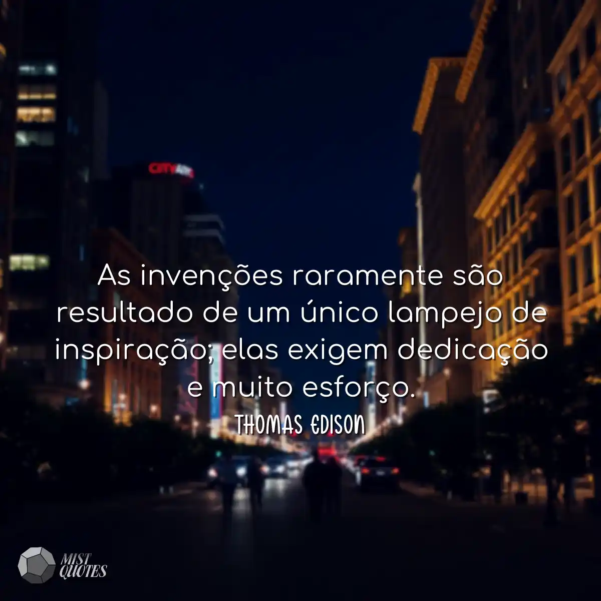 As invenções raramente são resultado 