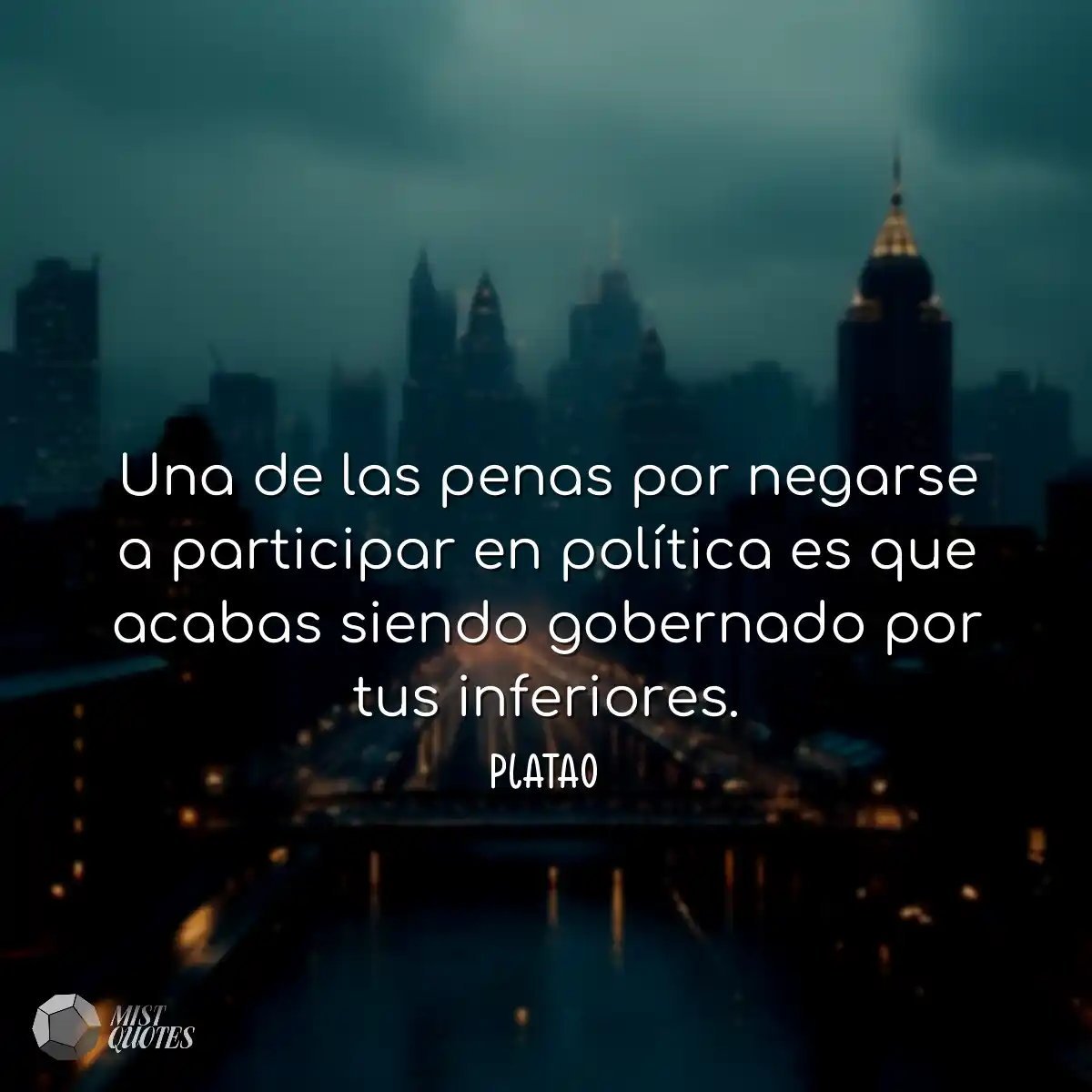 Una de las penas por negarse a participar en polít