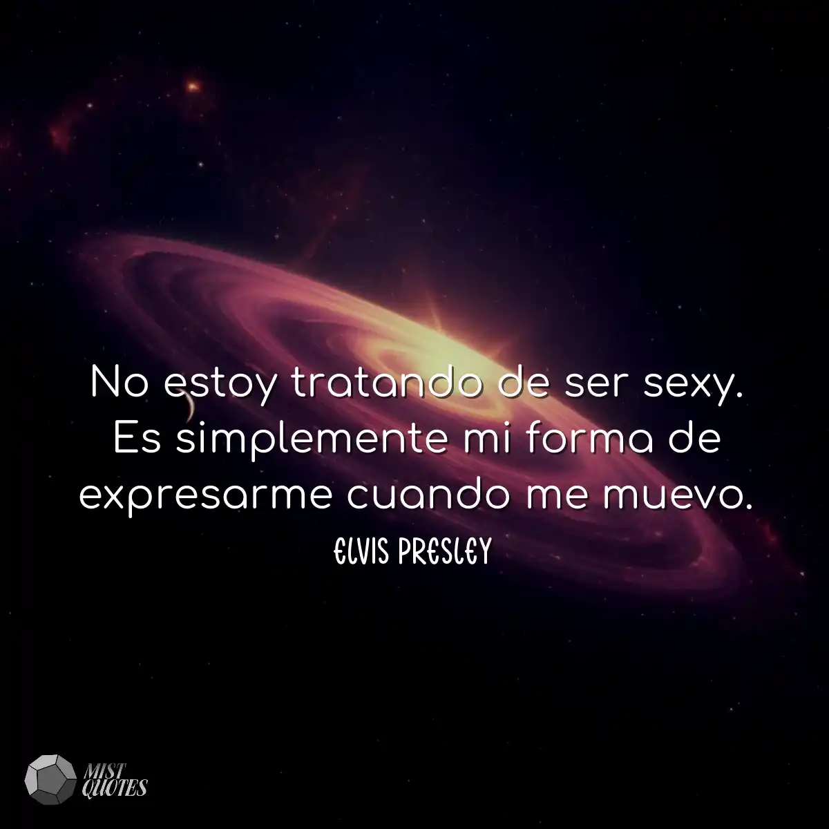 No estoy tratando de ser sexy. Es simple