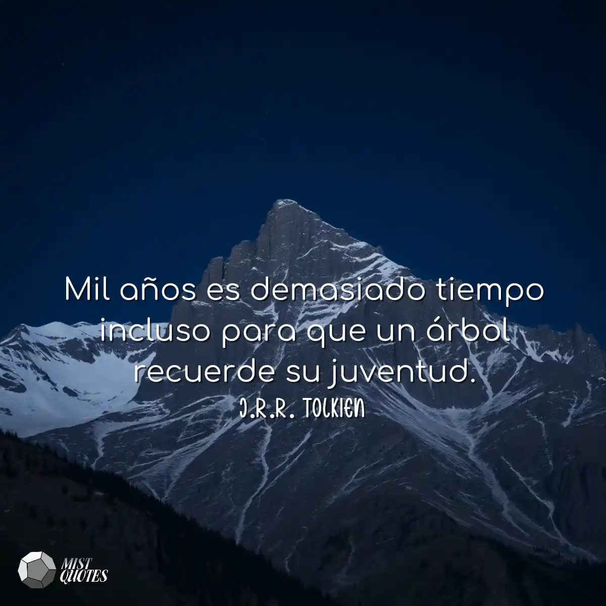 Mil años es demasiado tiempo incluso pa