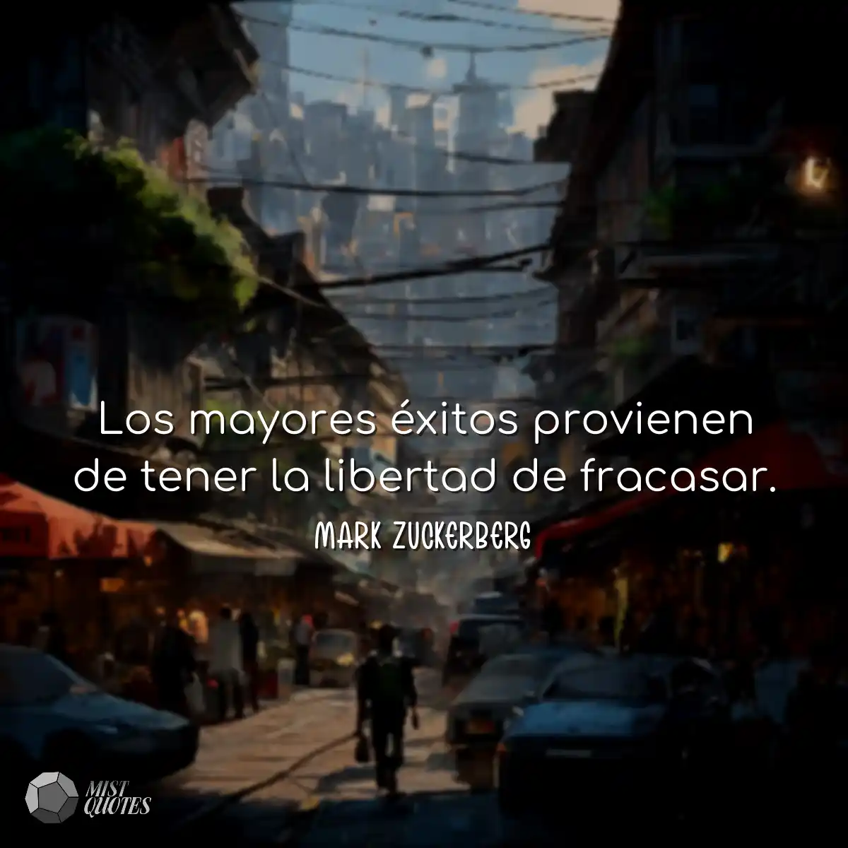 Los mayores éxitos provienen de tener l