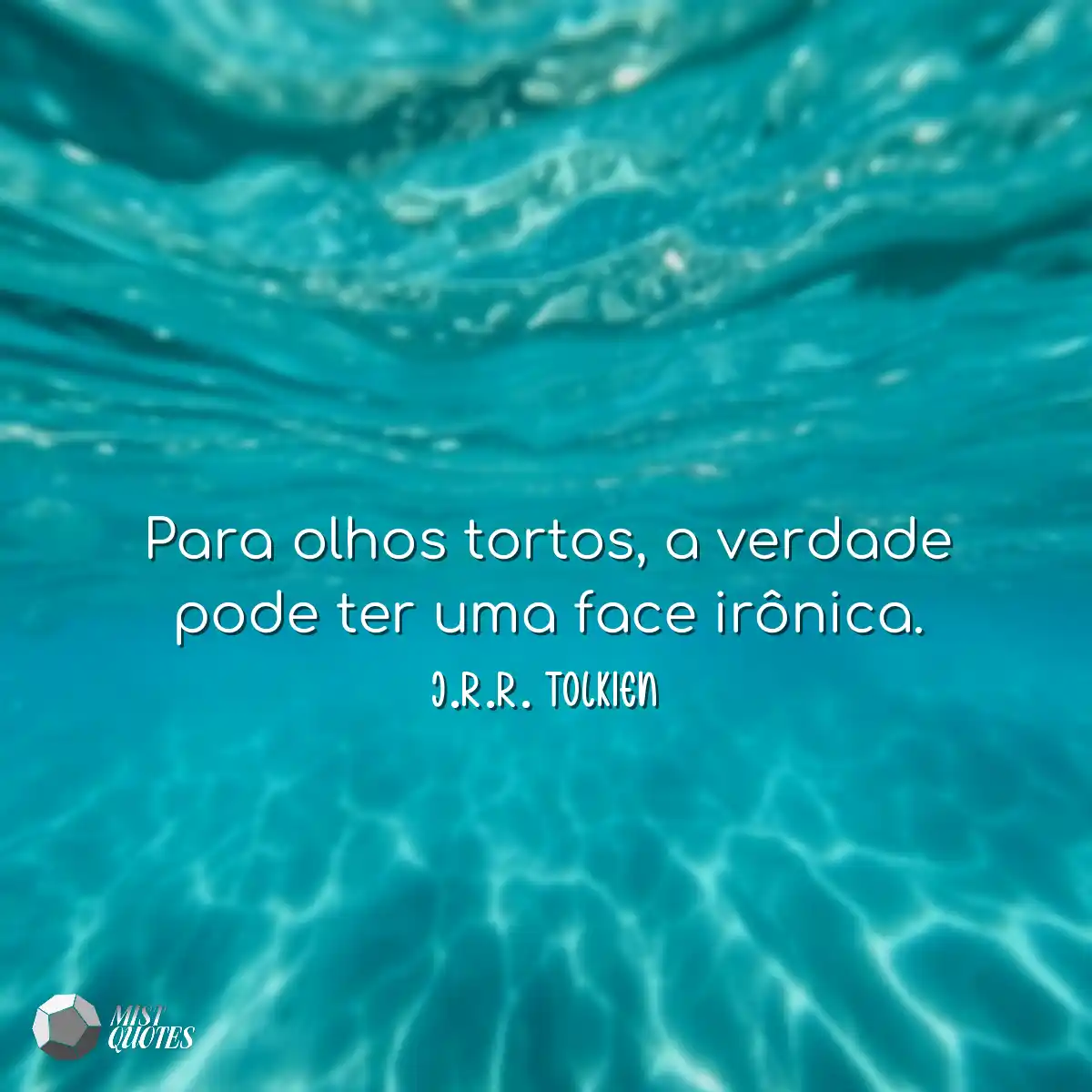 Para olhos tortos, a verdade pode ter uma face irô