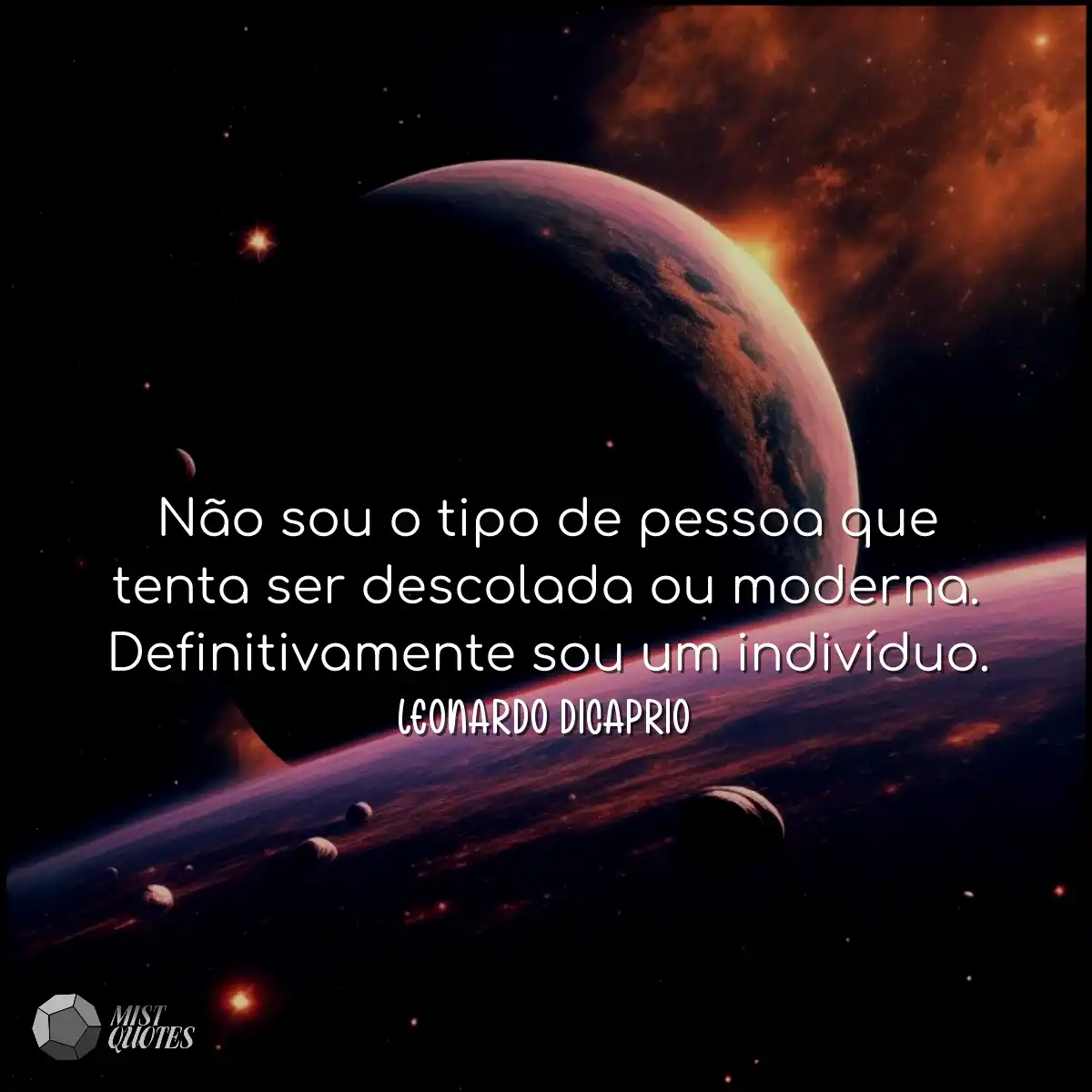 Não sou o tipo de pessoa que tenta ser descolada o