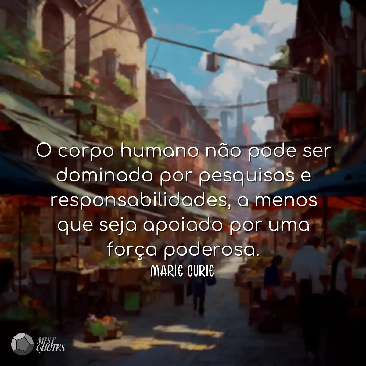 O corpo humano não pode ser dominado por pesquisas