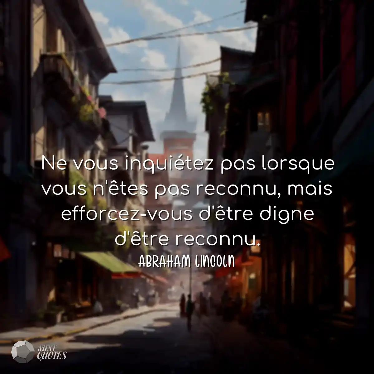 Ne vous inquiétez pas lorsque vous n'êtes pas reco