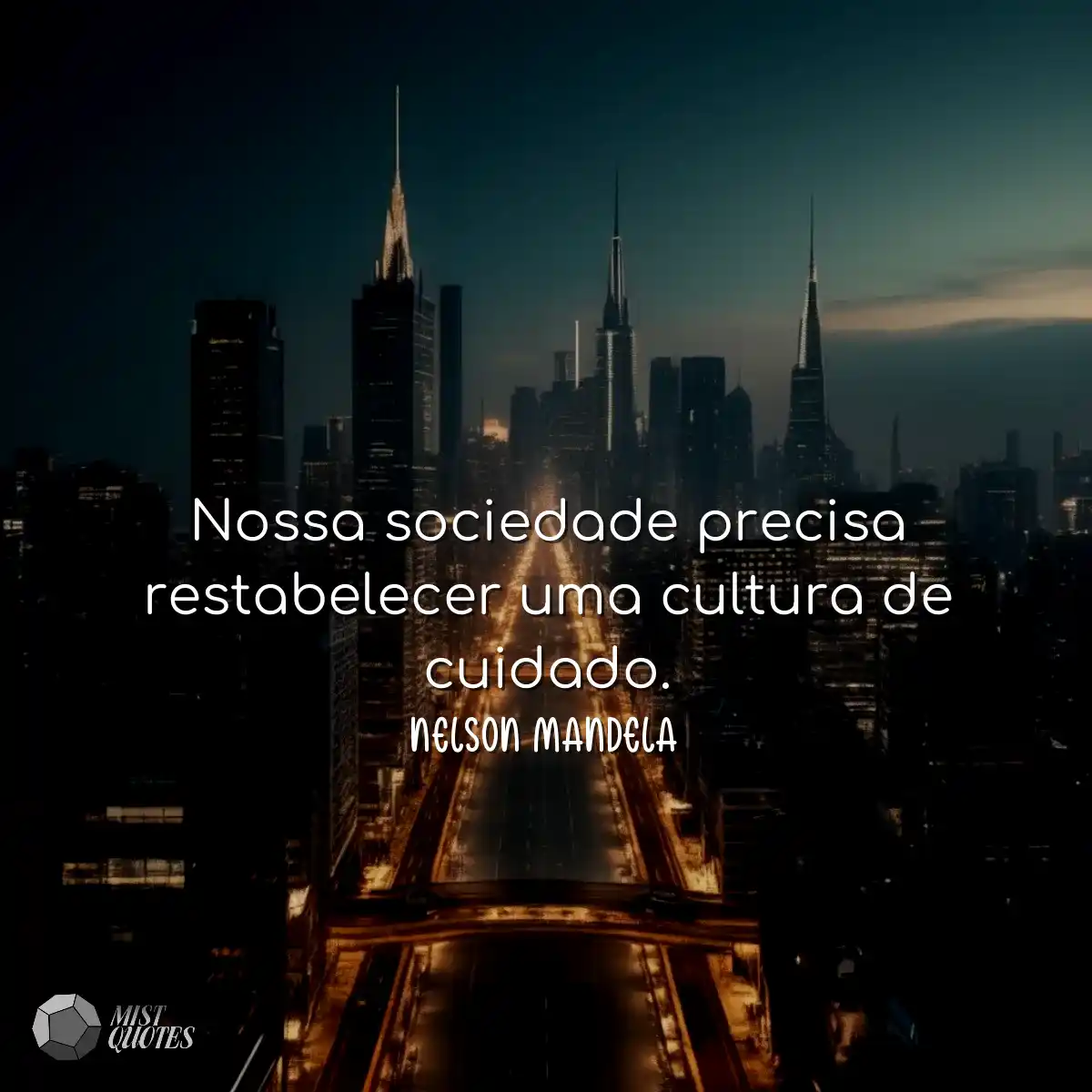 Nossa sociedade precisa restabelecer uma cultura d