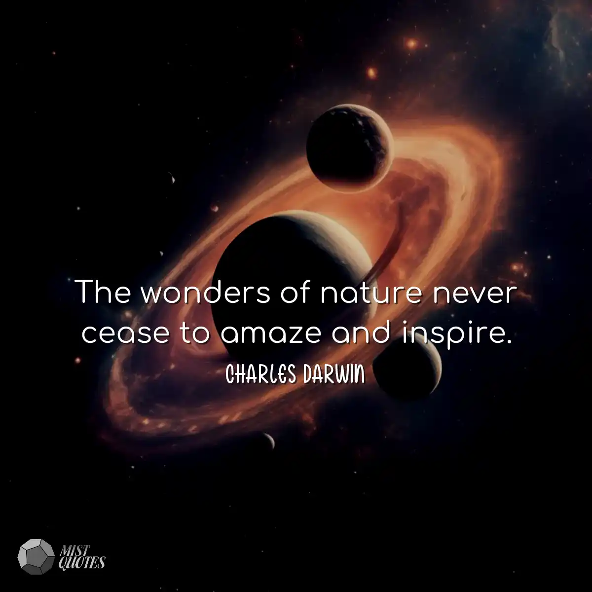 Les merveilles de la nature ne cessent d