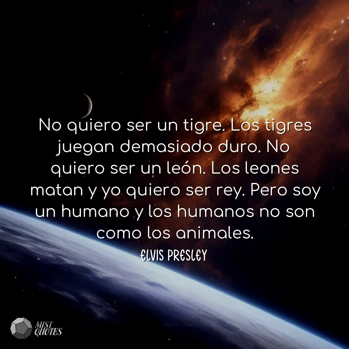 No quiero ser un tigre. Los tigres juegan demasiad