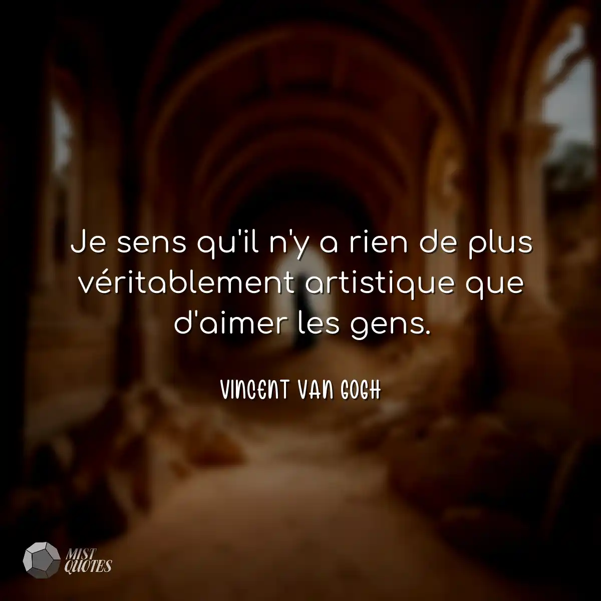 Je sens qu'il n'y a rien de plus vérita