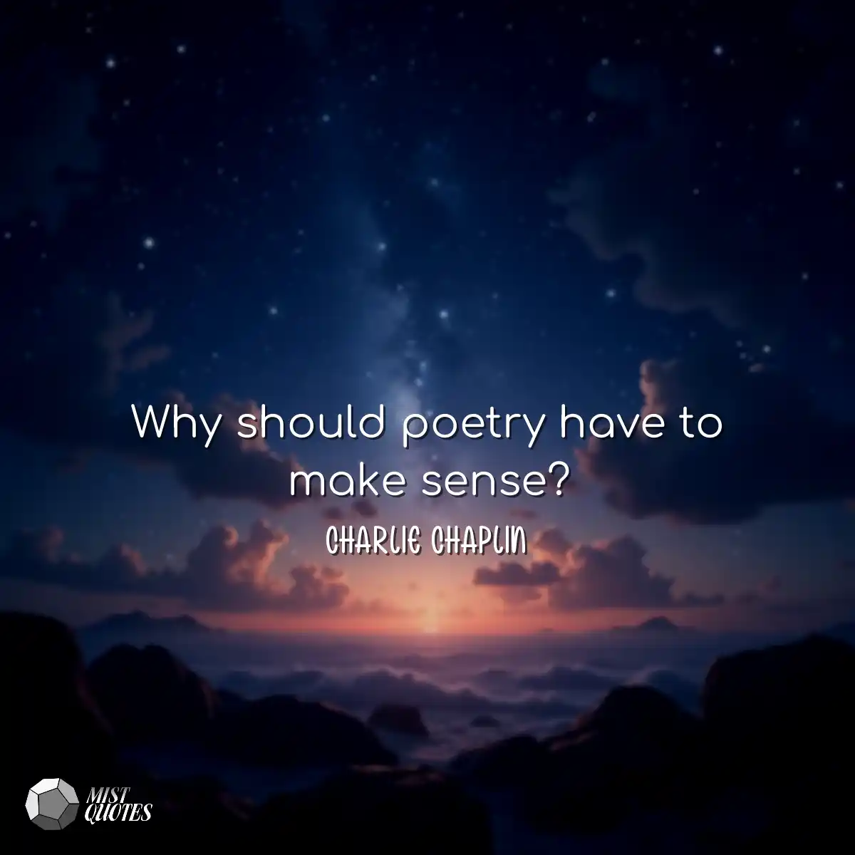 ¿Por qué la poesía debería tener sen