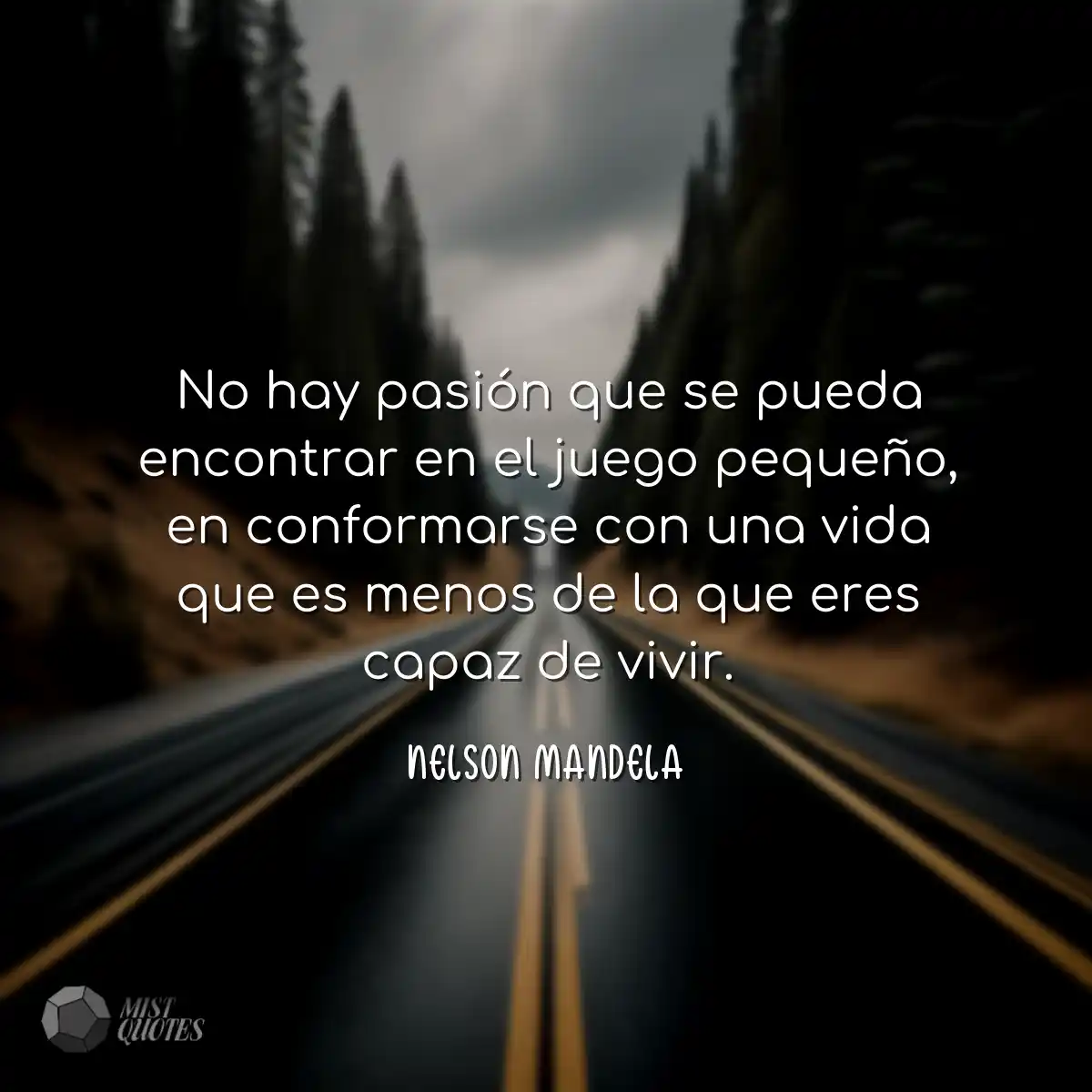 No hay pasión que se pueda encontrar en el juego p