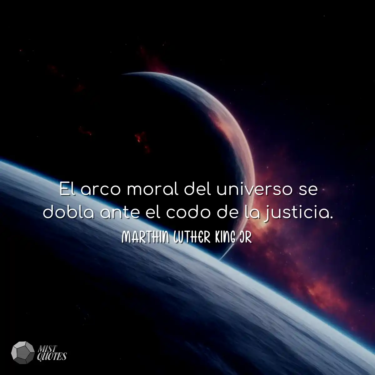 El arco moral del universo se dobla ante el codo d