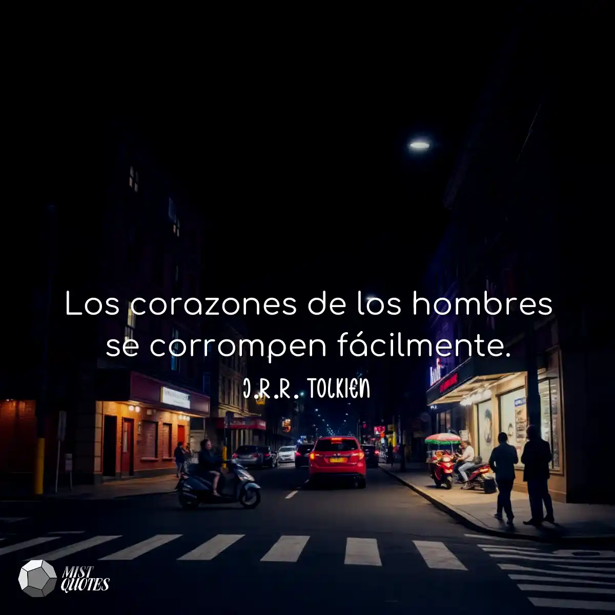 Los corazones de los hombres se corrompe