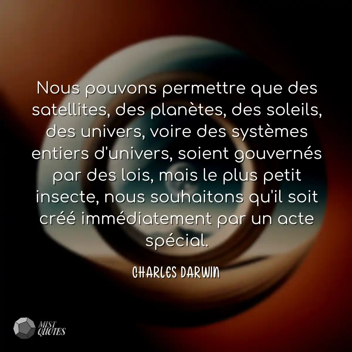 Nous pouvons permettre que des satellites, des pla