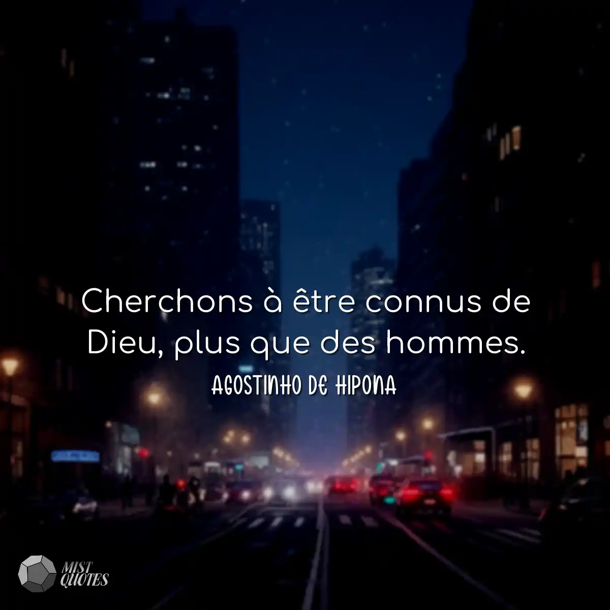 Cherchons à être connus de Dieu, plus 
