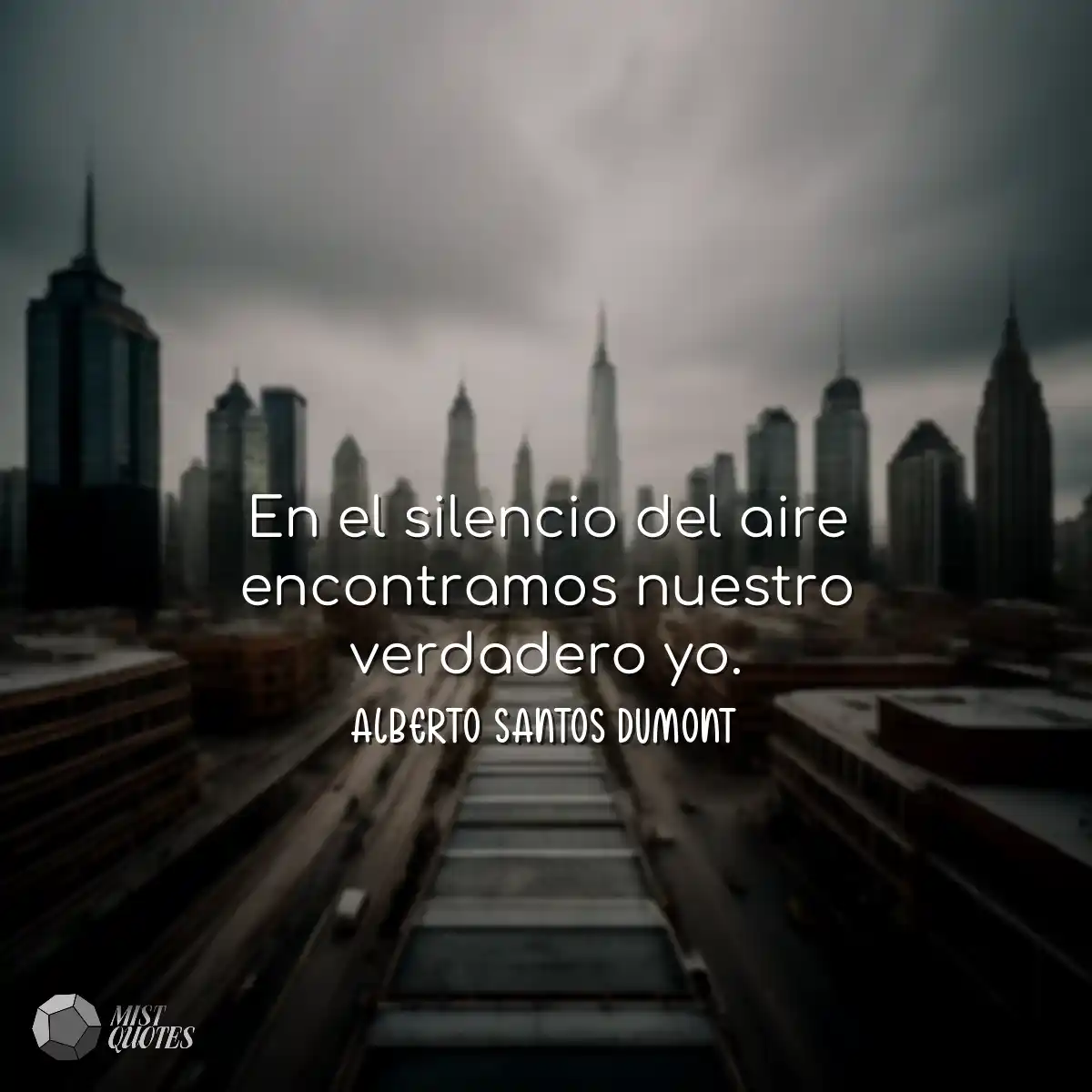En el silencio del aire encontramos nuestro verdad
