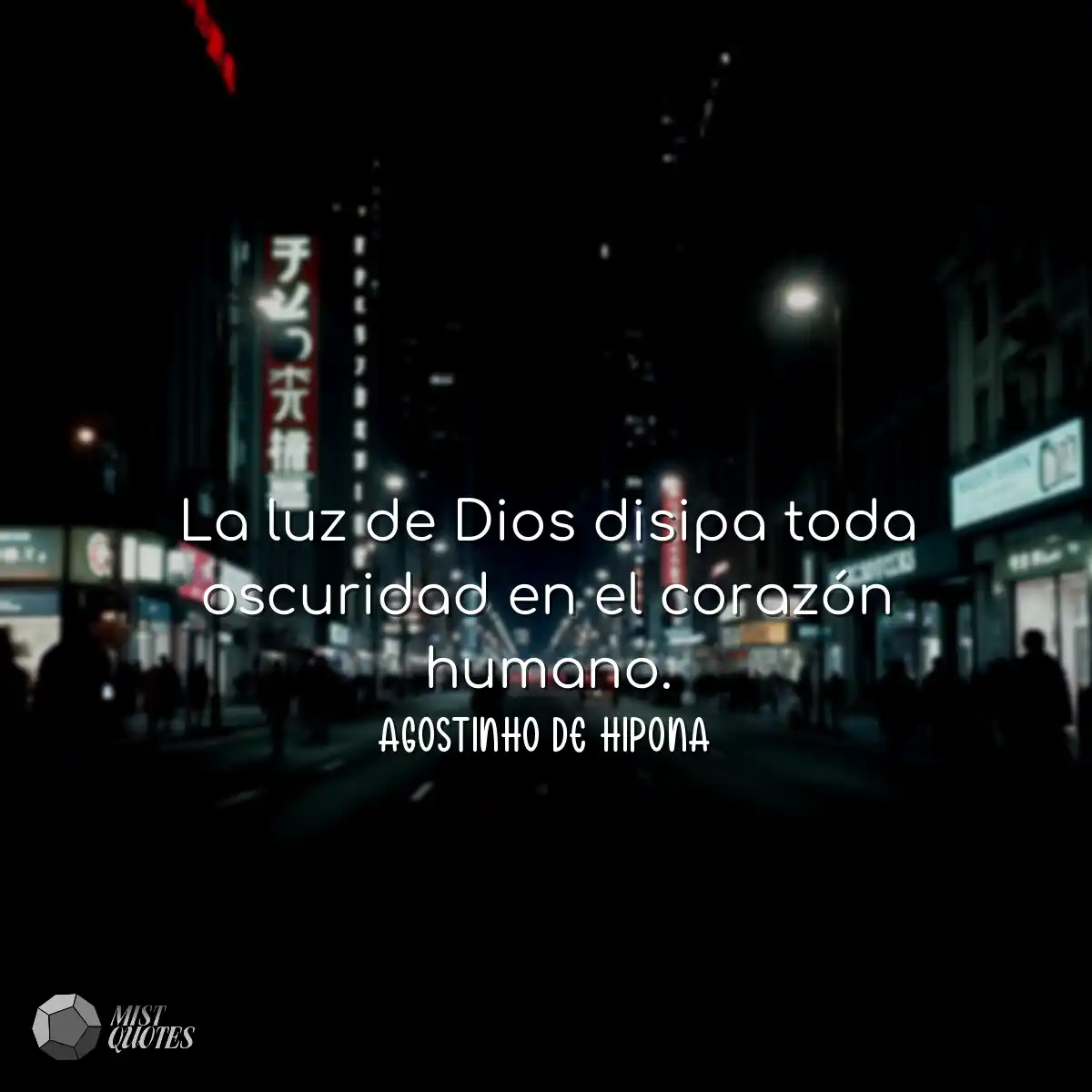 La luz de Dios disipa toda oscuridad en el corazón