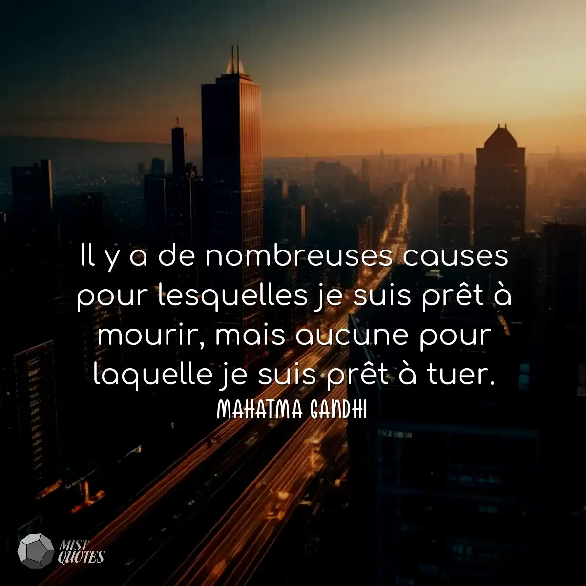 Il y a de nombreuses causes pour lesquelles je sui