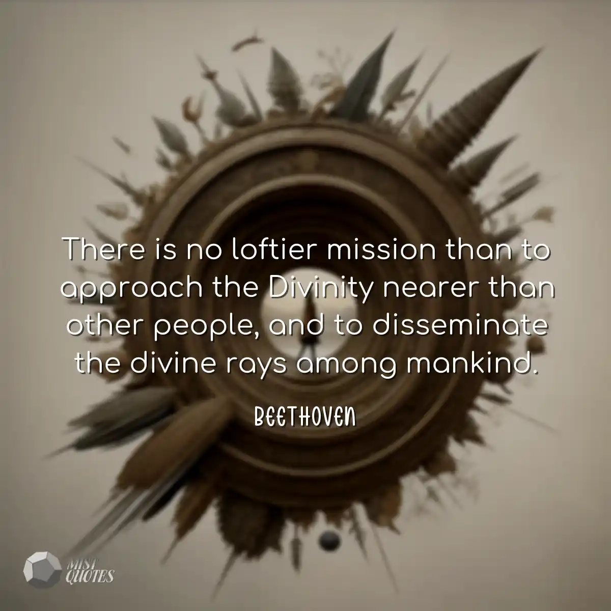 There is no loftier mission than to appr