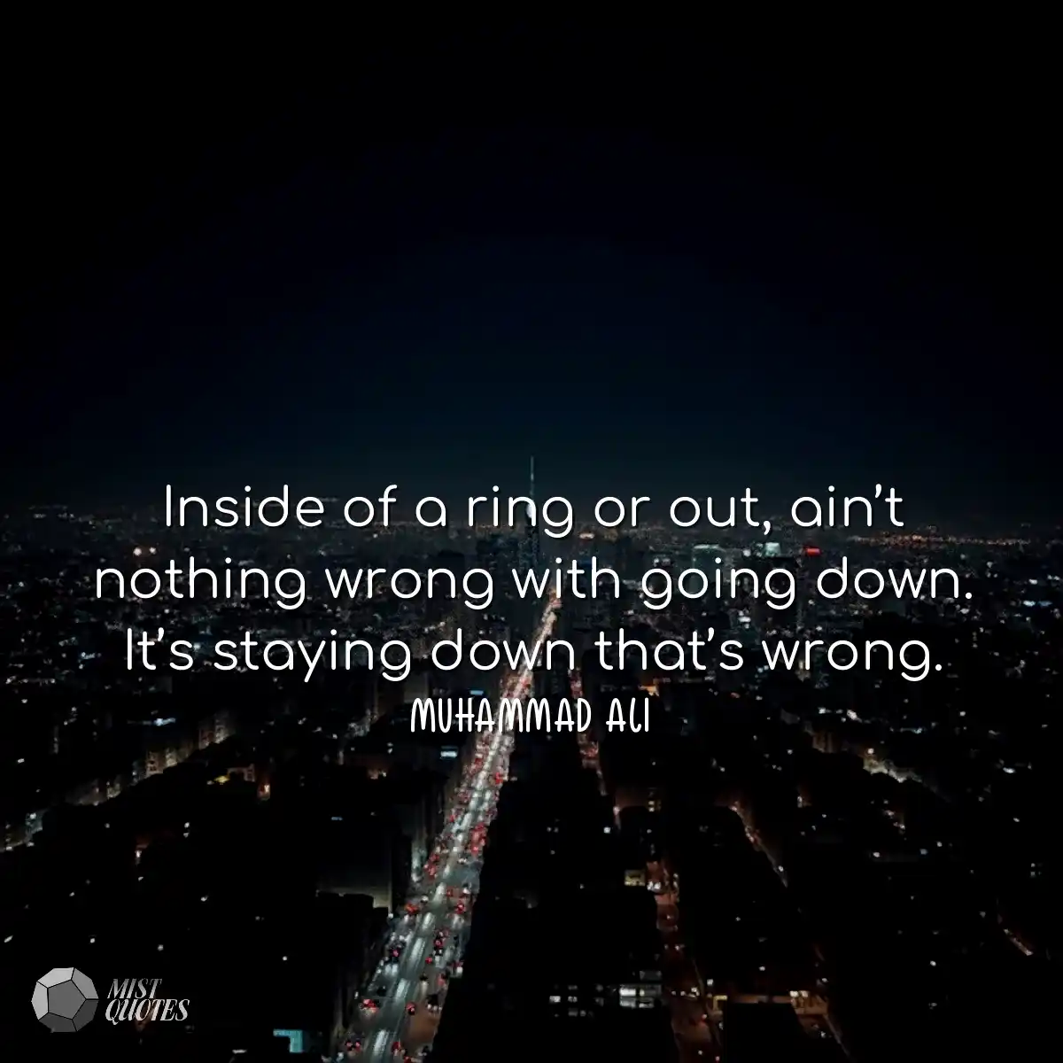 Inside of a ring or out, ain’t nothing
