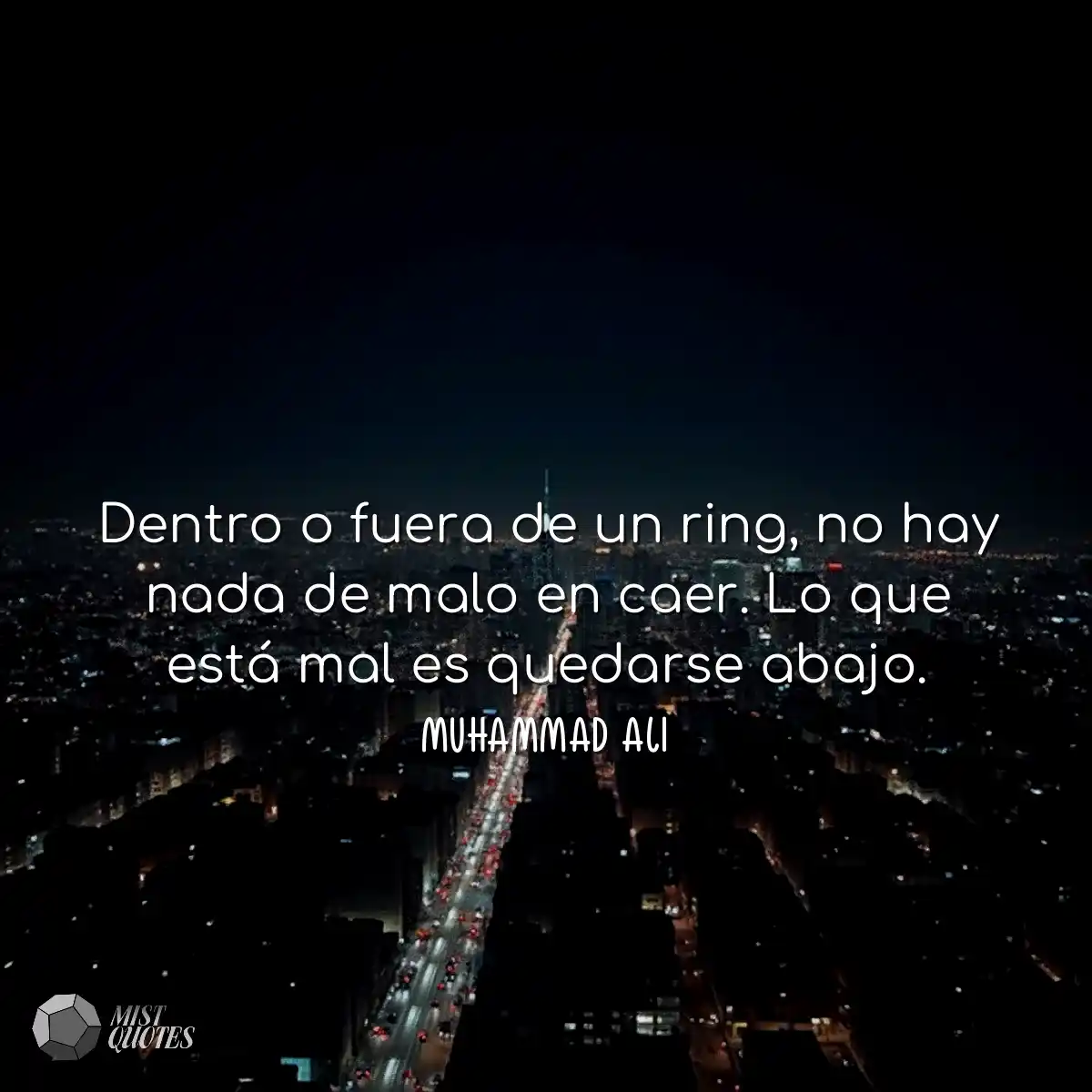 Dentro o fuera de un ring, no hay nada d